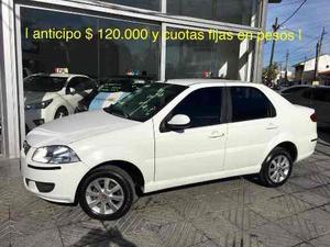 Fiat Siena 1.4 Gnc / Anticipo  Y Cuotas /