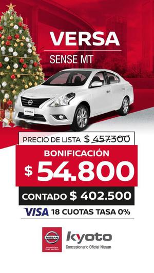 Nissan Versa Sense Mt