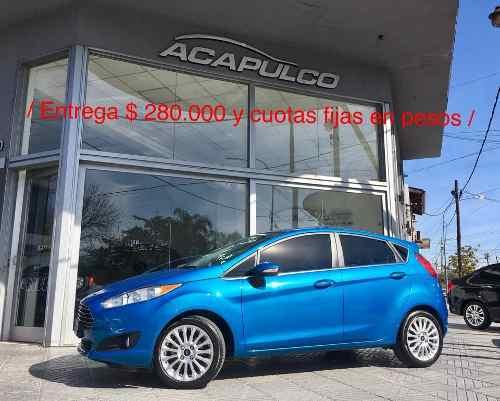 Ford Fiesta Titanium Automatico  Y Cuotas /