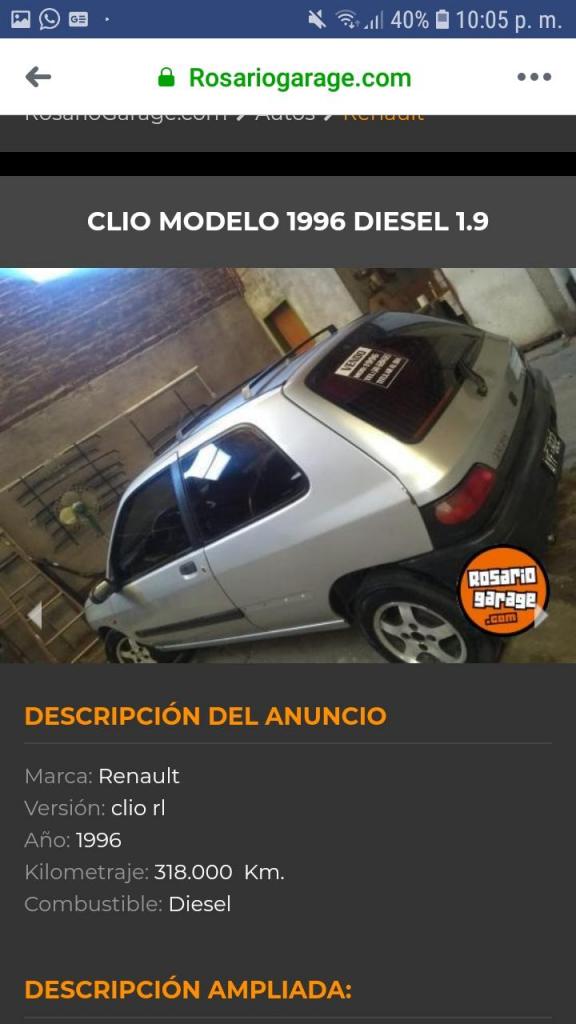 CLIO MODELO 96num 