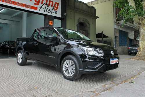 Volkswagen Saveiro 1.6 Cab Ext Negra km Full Año