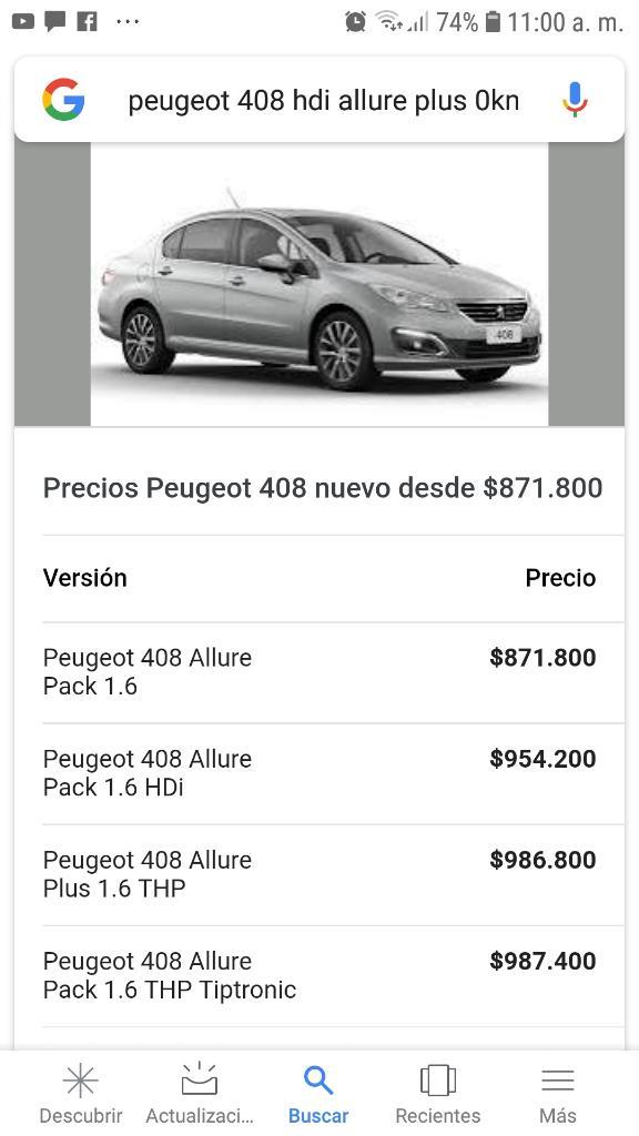 Vendo Plan Peugeot