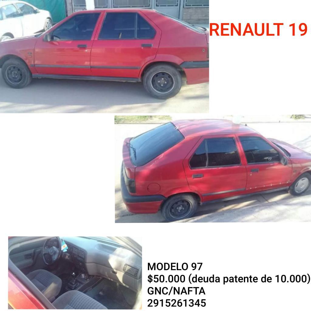Vendo Renault 19 en Buen Estado !!!!