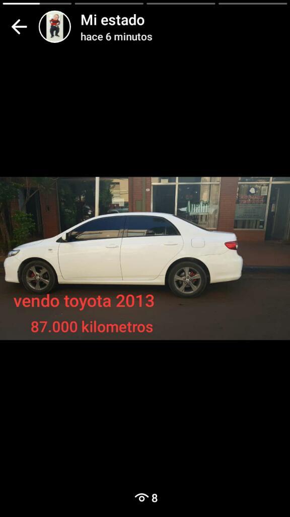 Vendo Toyota Corolla 