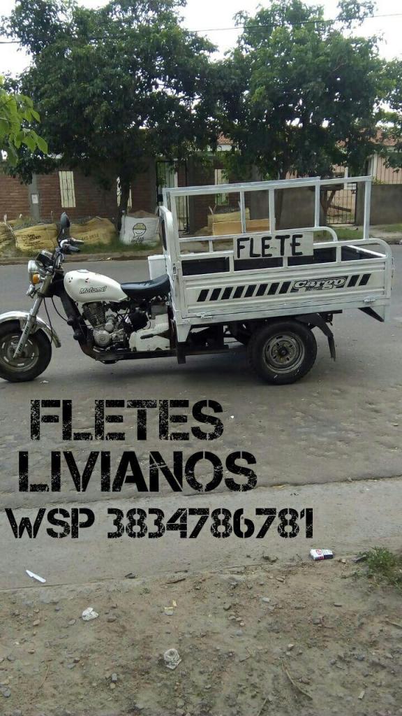 moto carro FLETES
