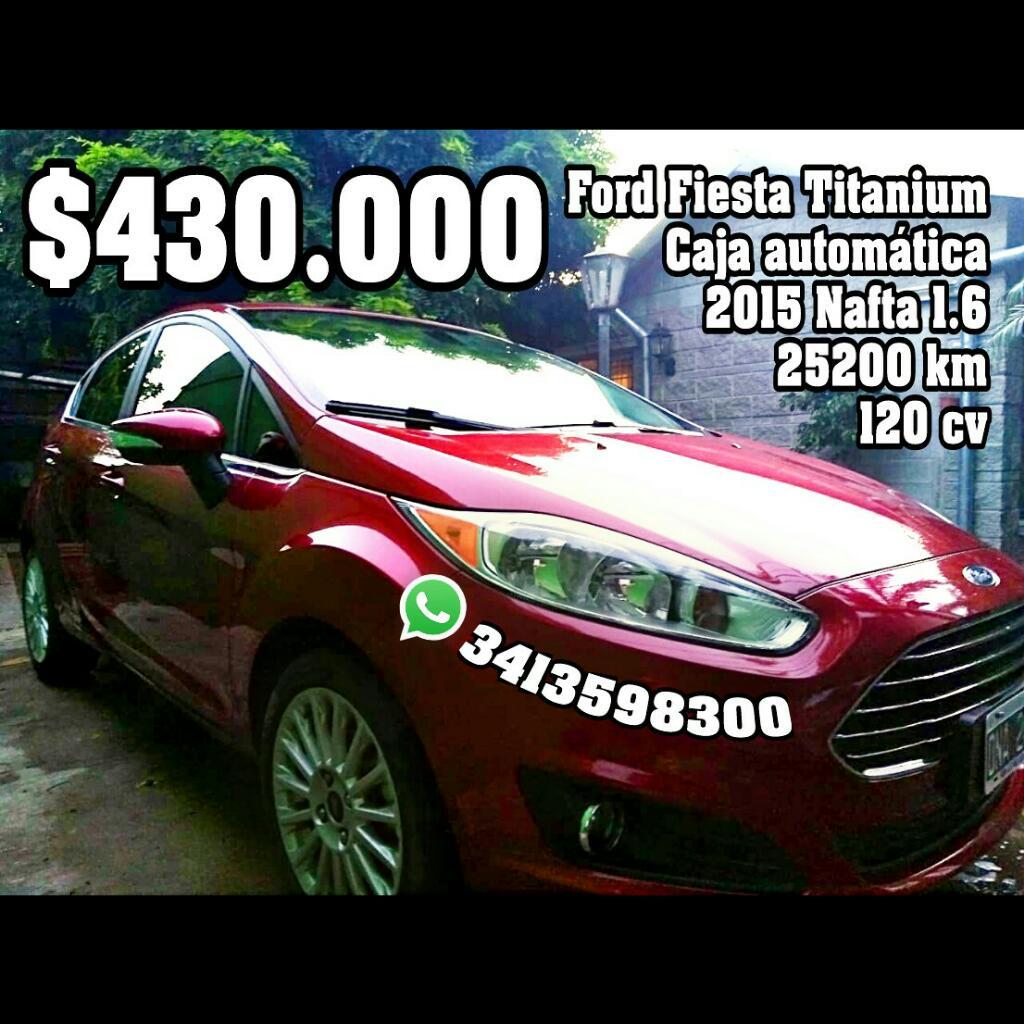 Fiesta Titanium Powershift km 120cv