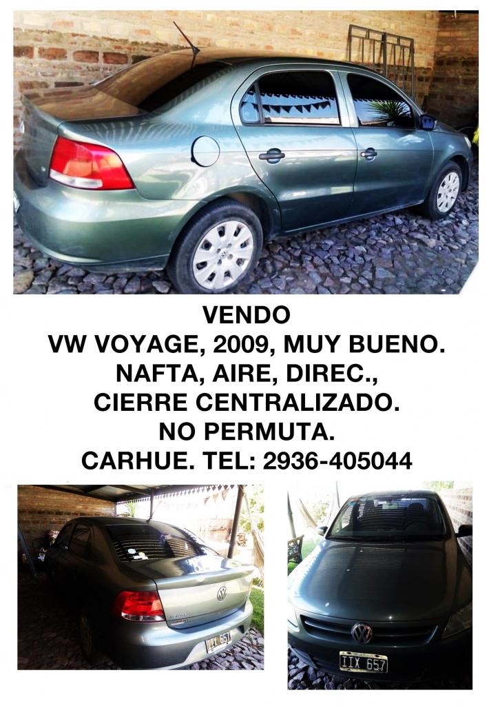 Vendo Volkswagen Voyage 