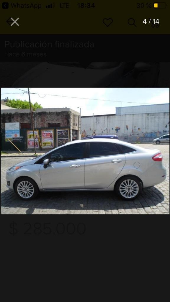 Ford Fiesta Kd Titanium Powershift Impecable. Calle ENE 