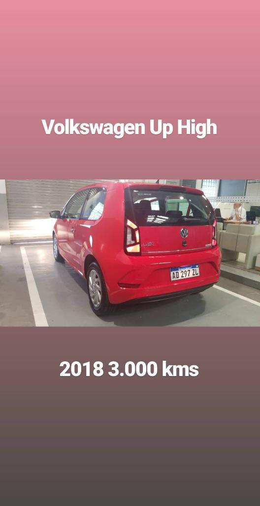 Volkswagen Up High 3 Ptas  Kms 