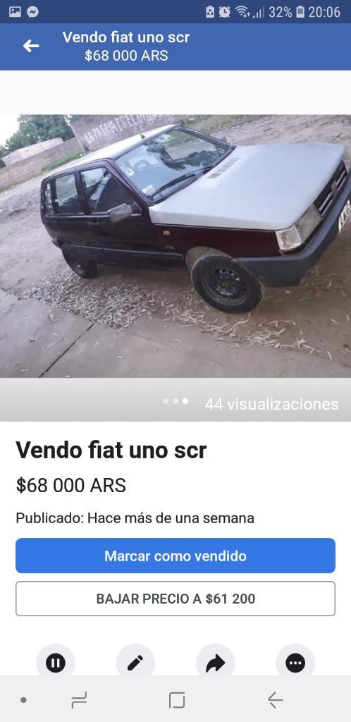Vendo Fiat Uno Scr