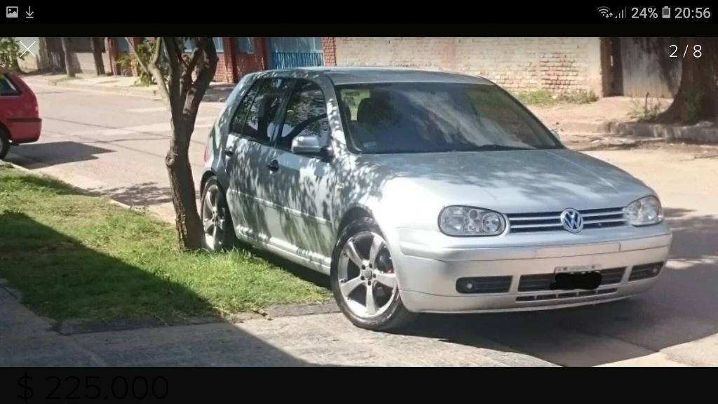 Vw Golf Gnc !!unico!!  Kms Reales