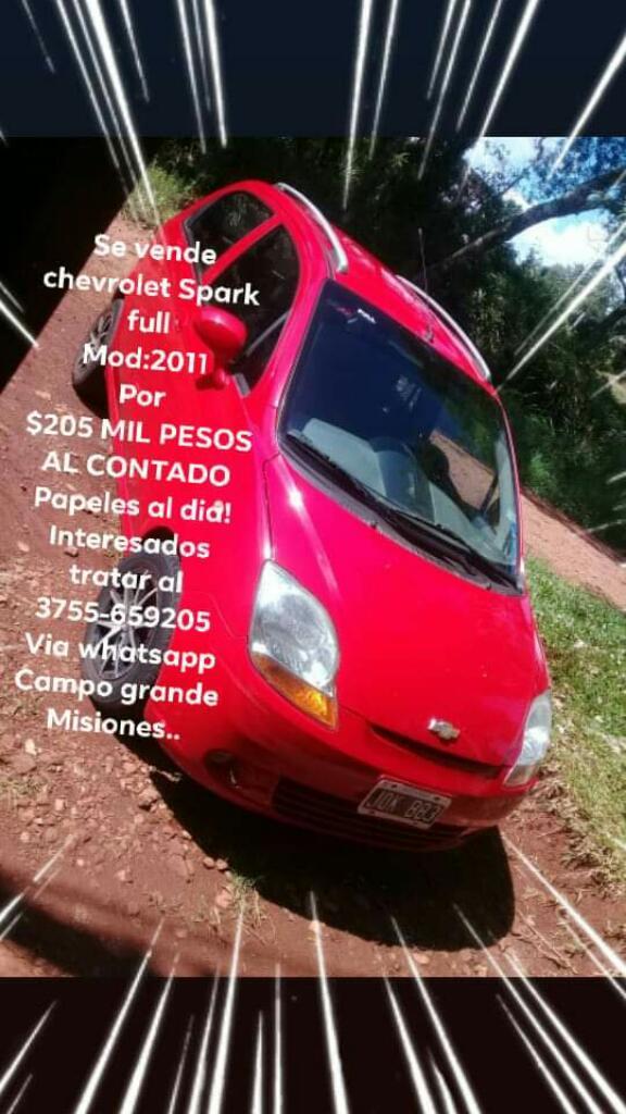Vendo Chevrolet Spark Motor 1.0