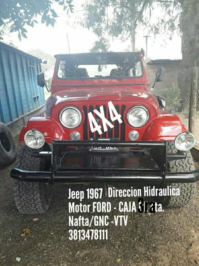 Jeep  Motor Ford 4 X 4 C/ Hidraulica
