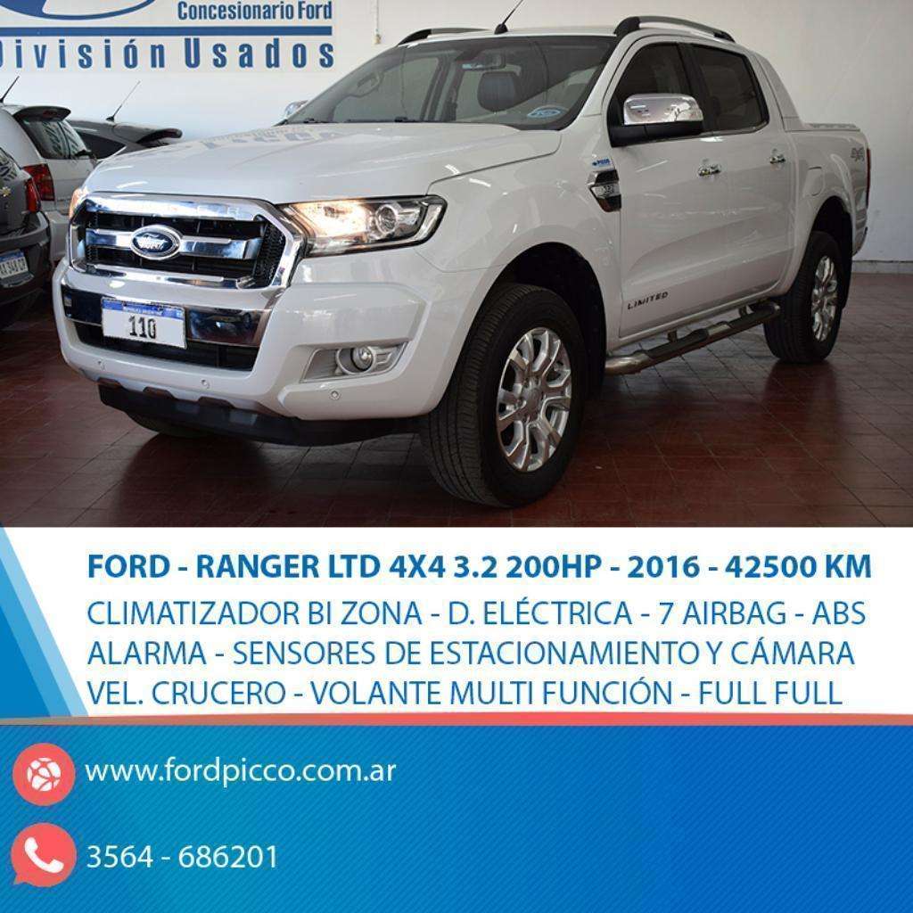 FORD RANGER LTD 3.2 TDCI D/C 4X4 L/