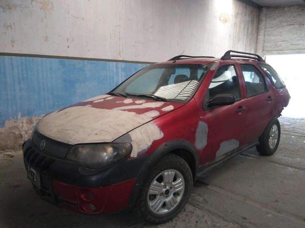 Fiat palio adventur chocada poco sin funcionar 