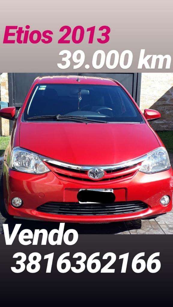 Vendo Etios Impecable