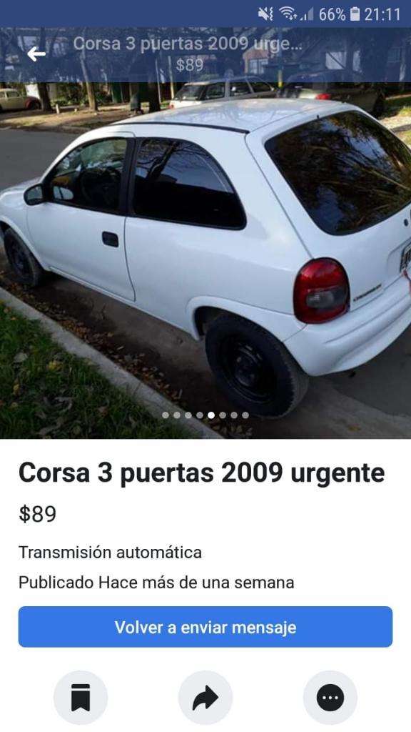 Corsa Utilitario  Urgente