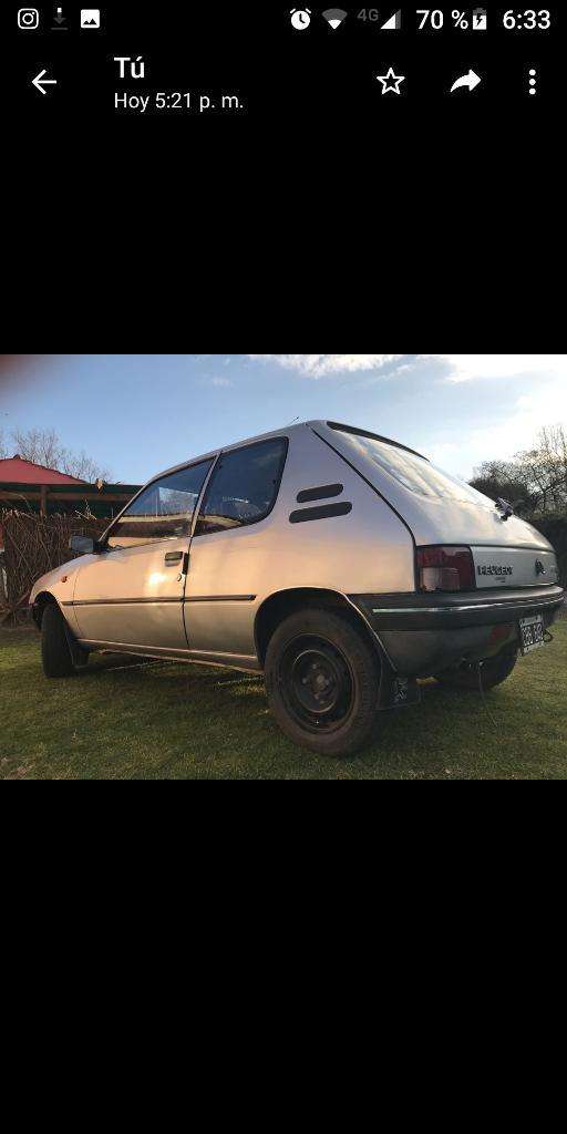 Peugeot 205 Gl Nafta