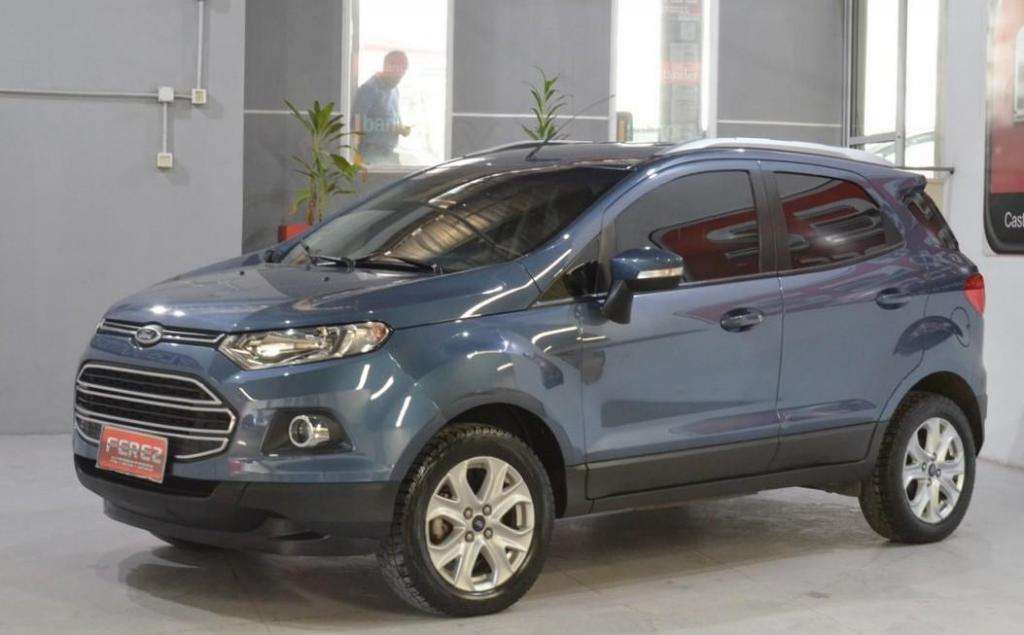 Ford Ecosport titanium 1.6l nafta  tope de gama azul