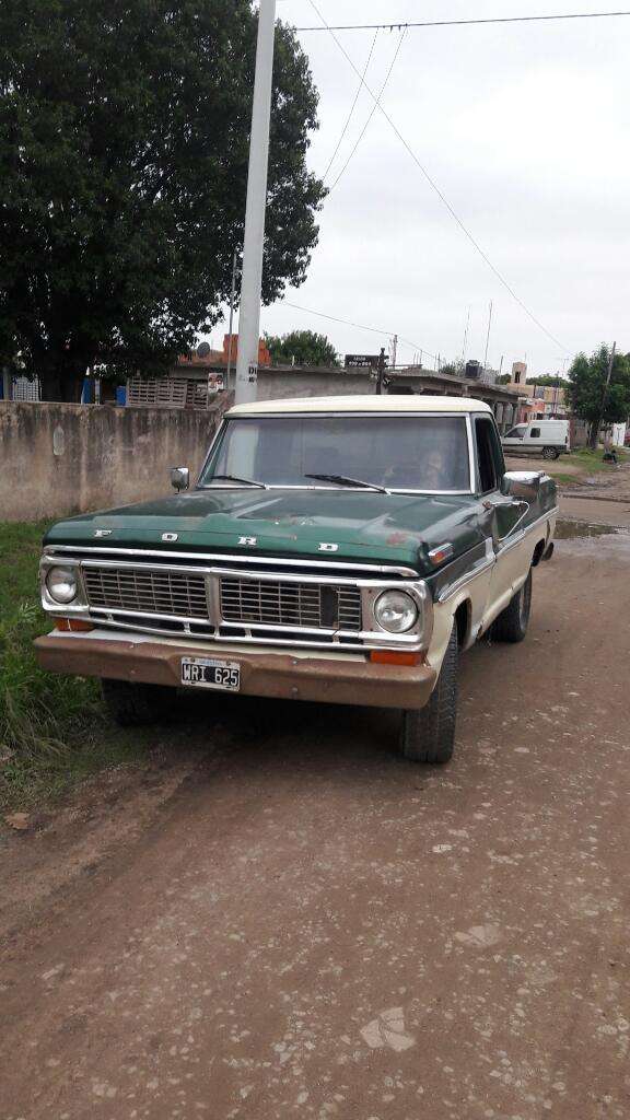 Vendo F100 M 73 Punta de Diamante