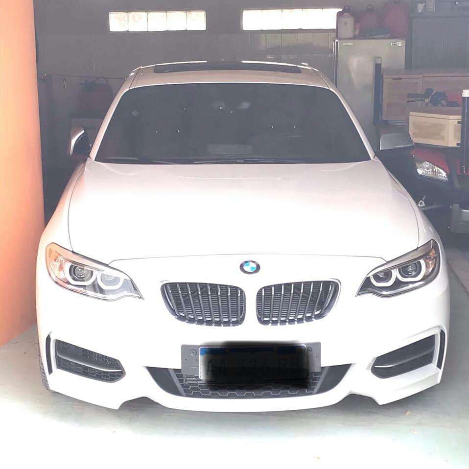 Vendo coupe BMW M 235i  con  km inmaculada blanca