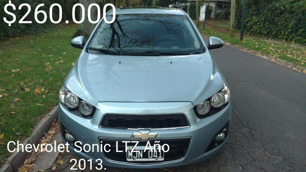 Inperdible!!! Chevrolet Sonic LTZ Año ,solo Km