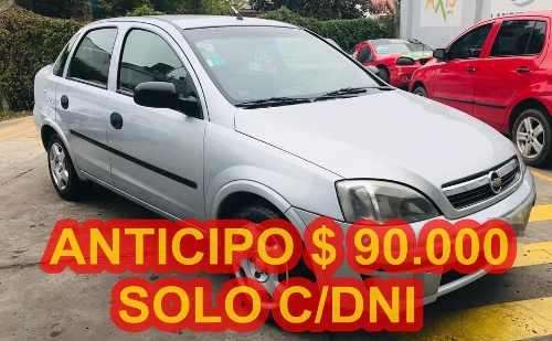 Chevrolet Corsa Ii 1.8 Gl Aa Dh Gnc Gris 4 Ptas Impecable !!