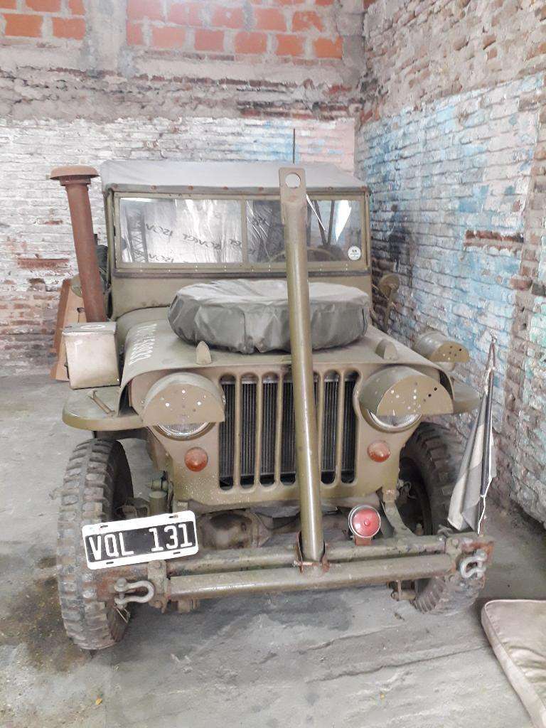 Vendo Jeep Willy de Guerra 4x4