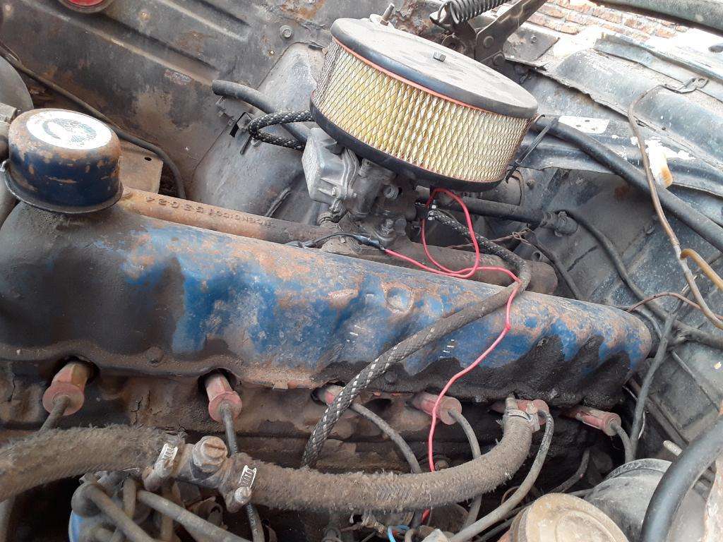 Motor Ford 221 Completo Y con Papeles