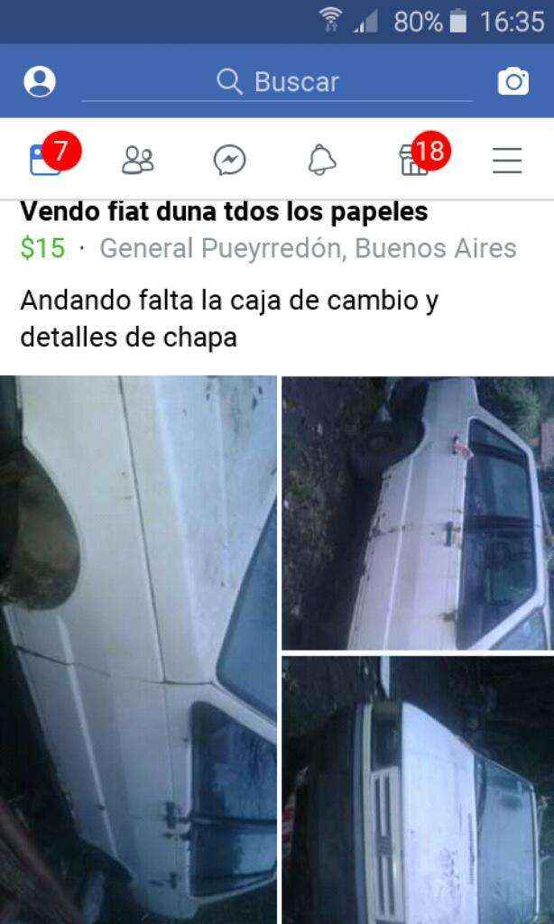 Vendo Fiat Duna