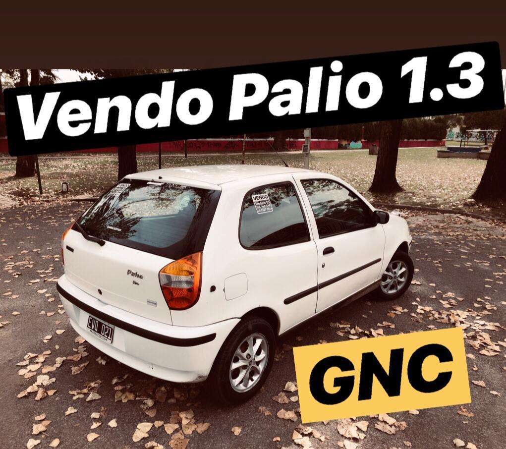  Fiat Palio 1.3 3Ptas // Full // Gnc // Permuto Moto o
