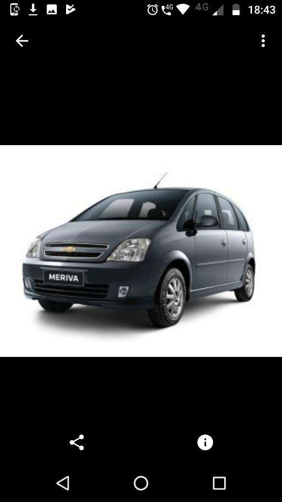 Chevrolet Meriva Gls Full Gnc kms