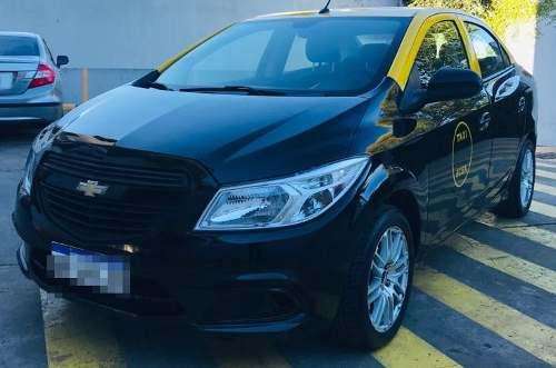 Chevrolet Prisma 1.4 Ls Joy Con Gnc Negro Impecable !! Taxi