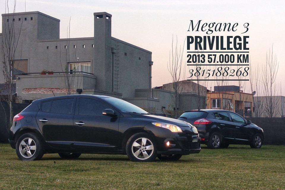 Renault Megane 3 Privilege 2.0. Solo km. Año .