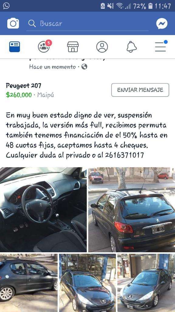 Vendo Peugeot 207