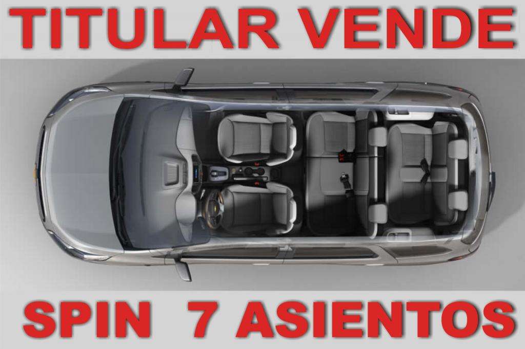 CHEVROLET SPIN  KM.TITULAR - Acepto menor