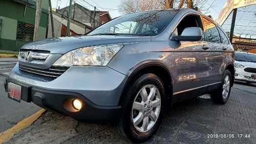 Honda Crv 2.4 Ex At Cuero 4wd Anticipo Y Cuotas Fijas