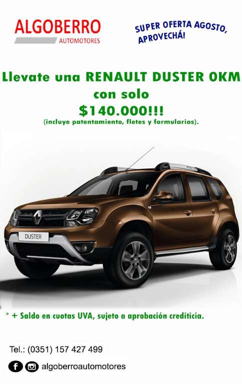 RENAULT DUSTER 1.6 4X2 EXPRESSION L/