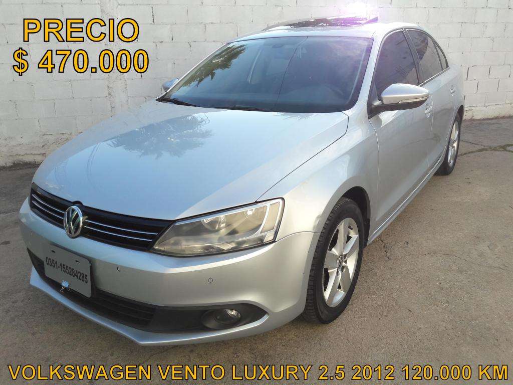 VOLKSWAGEN VENTO  LUXURY 2.5 *FINANCIO 50%*RECIBO MENOR*