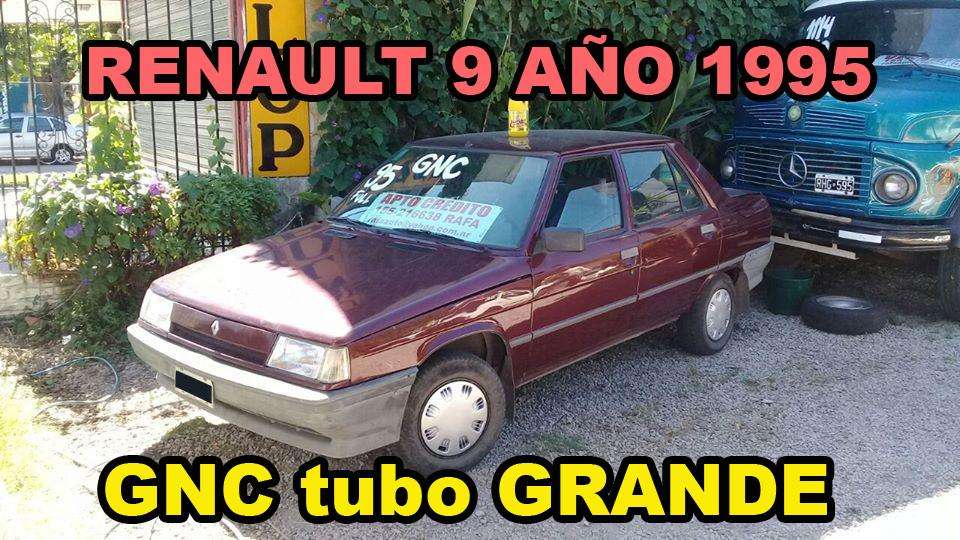 Renault 9 año  con gnc