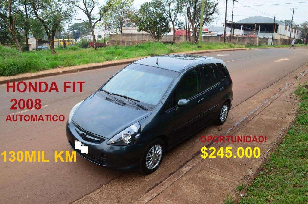 Honda Fit Automatico  con 130mil km reales