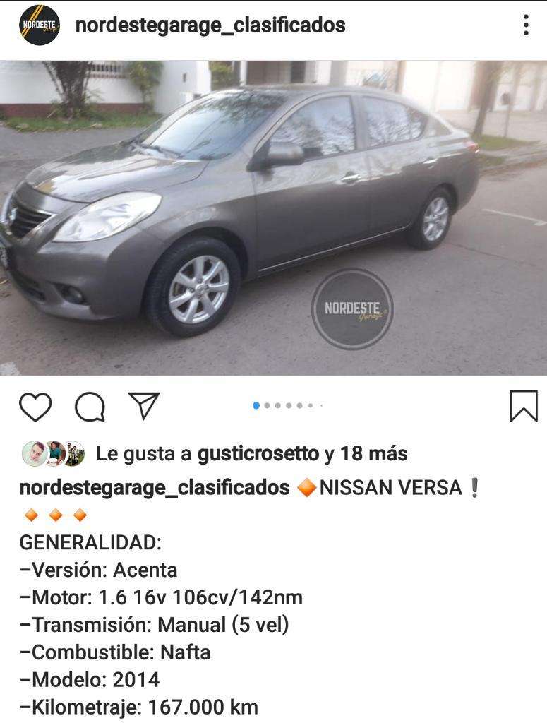 Nissan Versa Acenta