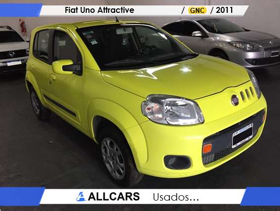 Fiat Uno Atractive  c/GNC.  y cuotas