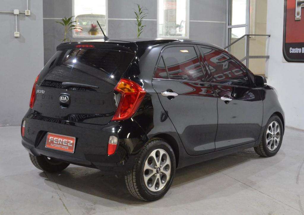 Kia Picanto 1.2 ex a/t  nafta 5 puertas color negro