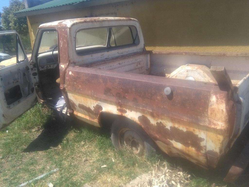 Ford f100 con papeles sin motor chasis carroceria