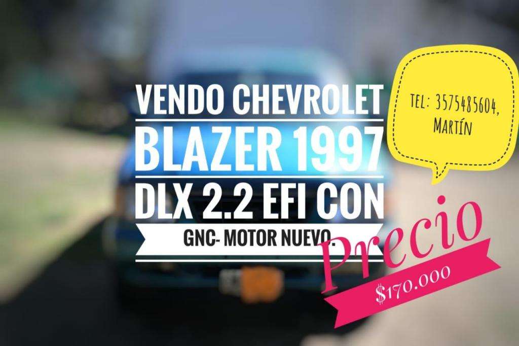CHEVROLET BLAZER  DLX motor nuevo!!