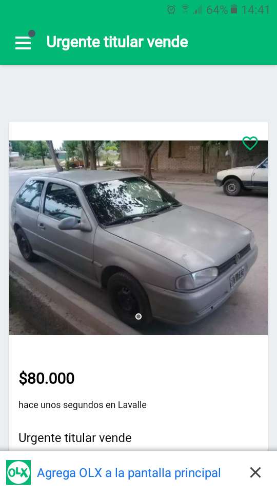 URGENTE titular vende