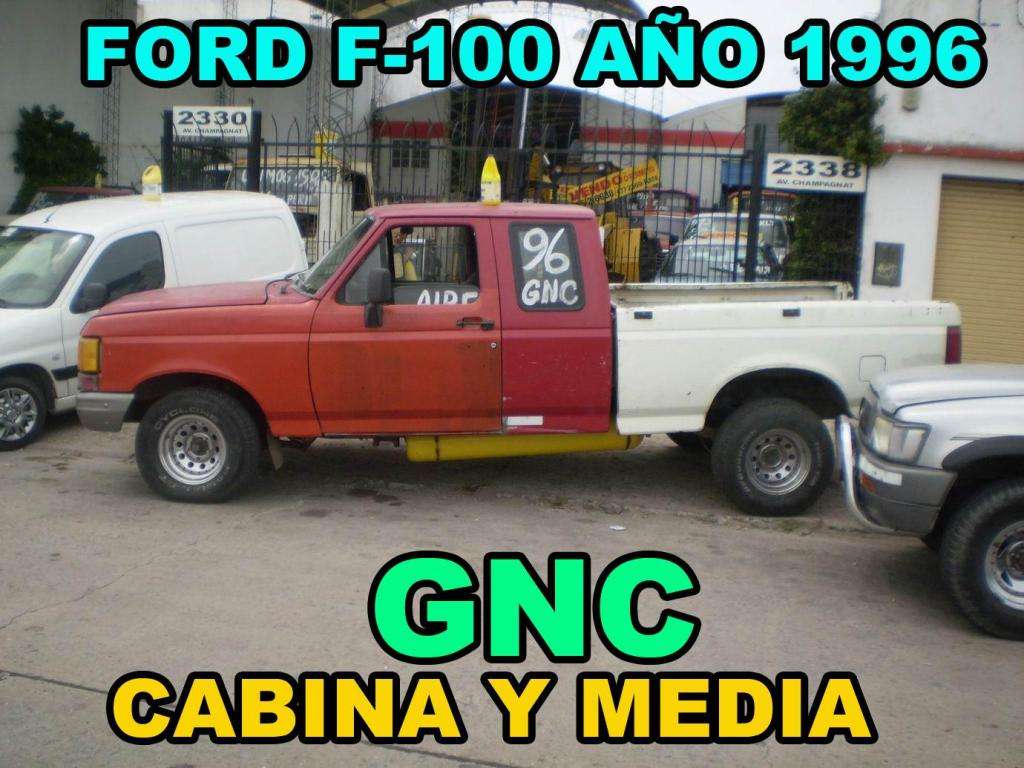 Ford F100 cab y media año  con GNC